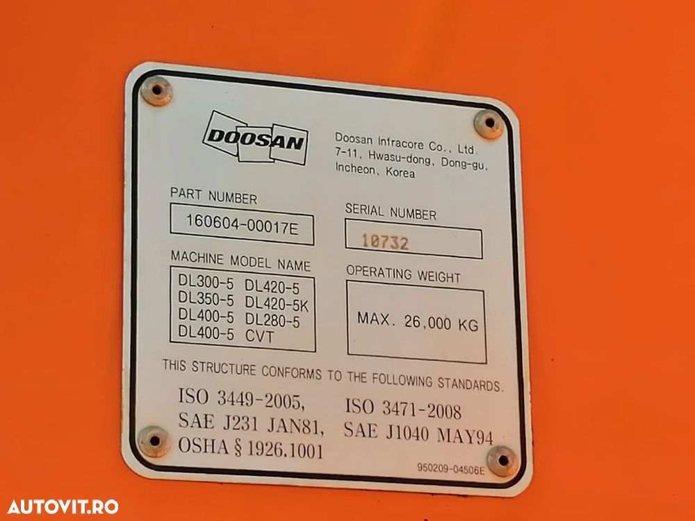 Doosan DL 420-5 , TOP !!! - 24