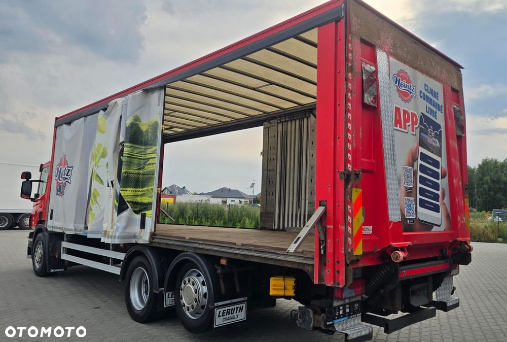 Scania P380 6x2 Euro 5 bez EGR! full air napojówka kurierka 20 palet otwierane boki rama do zabudowy! - 4