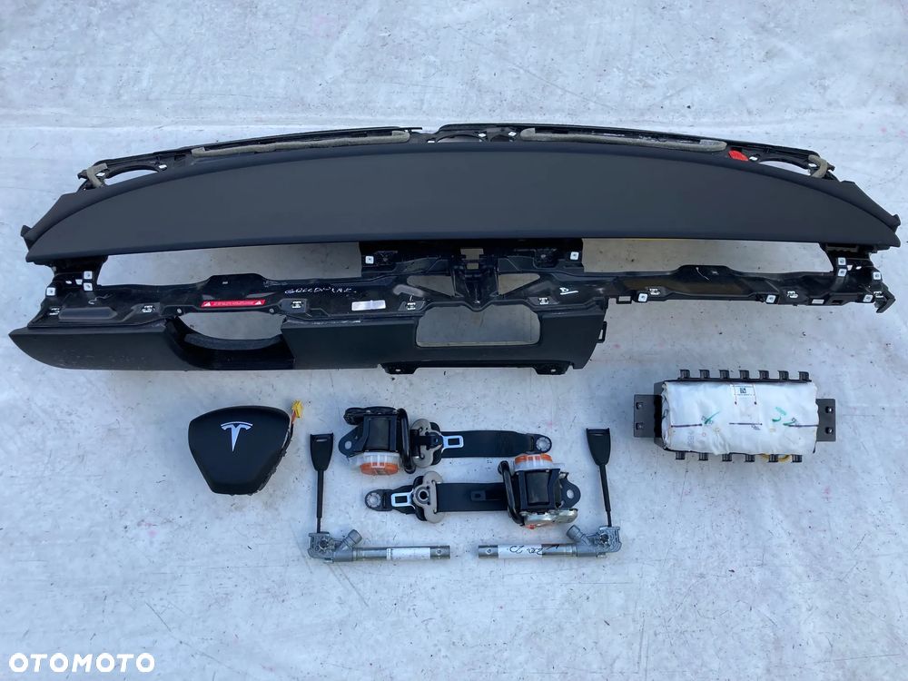 TESLA 3 S X Y AIRBAG KURTYNA KURTYNY PODUSZKA DACHOWA LEWA PRAWA Raz2  SPRAWDŹ CURTAIN LH RH   1490551-00-D    1490552-00-D  NOWE ZASŁONY KURTYN SZYCIE !!! - 21