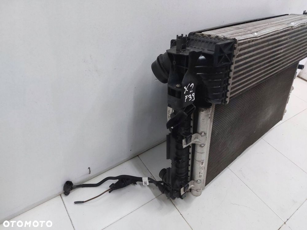 bmw x2 f39 18-23r 2.0 d chłodnice wentylator komplet - 4