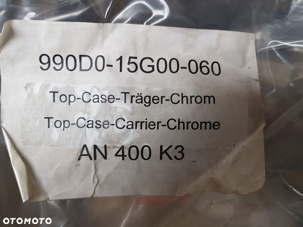 Stelaż pod kufer centralny bagażnik Suzuki Burgman AN400 K3  990D0-15G00-060 - 11