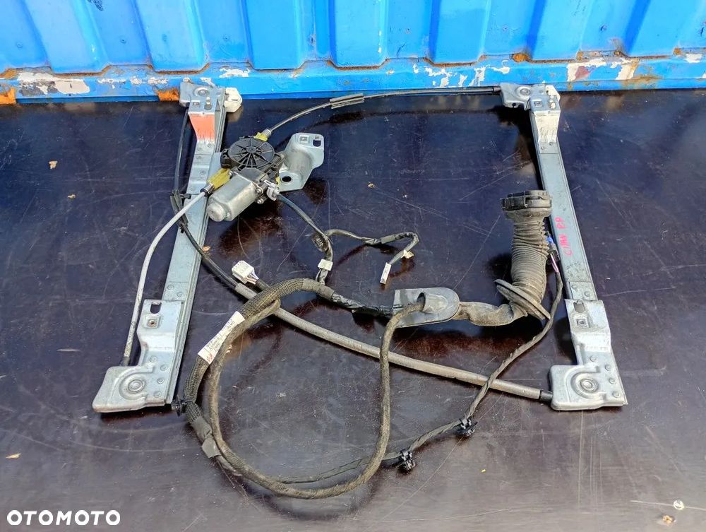 Podnośnik Szyby Prawy Przód Wiązka Drzwi Renault Kangoo II III Citan W415 2014r 241245095R - 1
