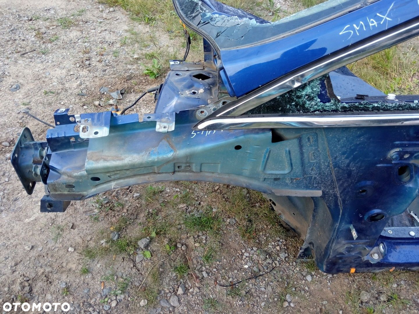 FORD S-MAX MK2 ĆWIARTKA LEWA PRZEDNIA PRZÓD SŁUPEK PRÓG - 2