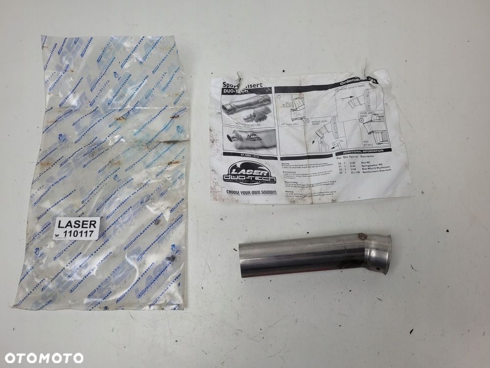 LASER PRZELOT TŁUMIKA WKŁAD DUO-TECH - 1