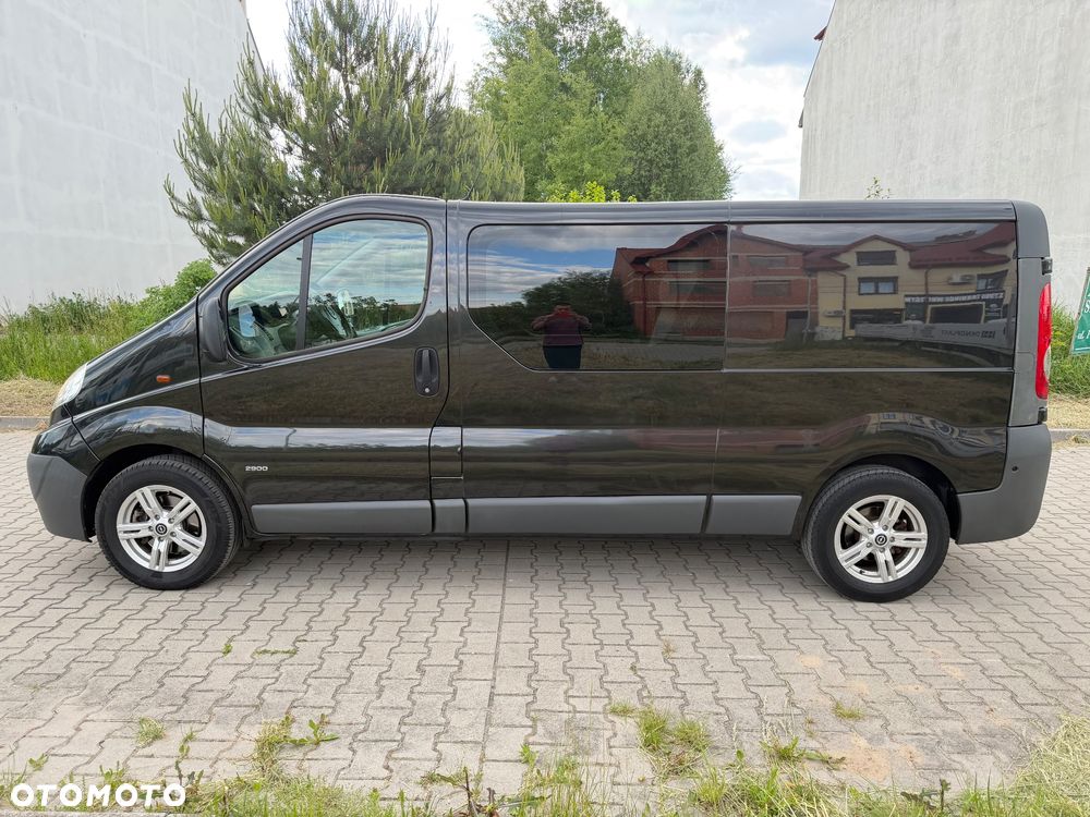 Opel VIVARO L2H1 Długi Klima Dubel Kabina 5os Brygadówka Hak Dźwig - 7