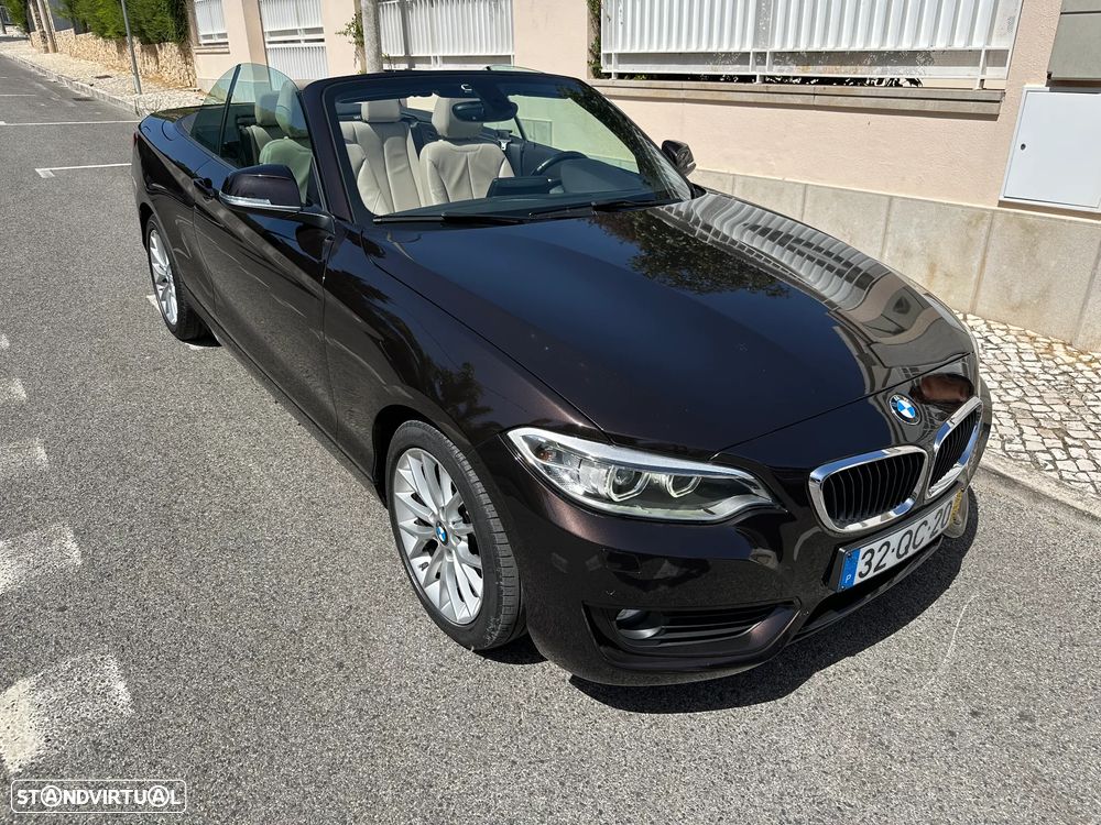 BMW 220 d Cabrio LIne Luxury Auto - 1