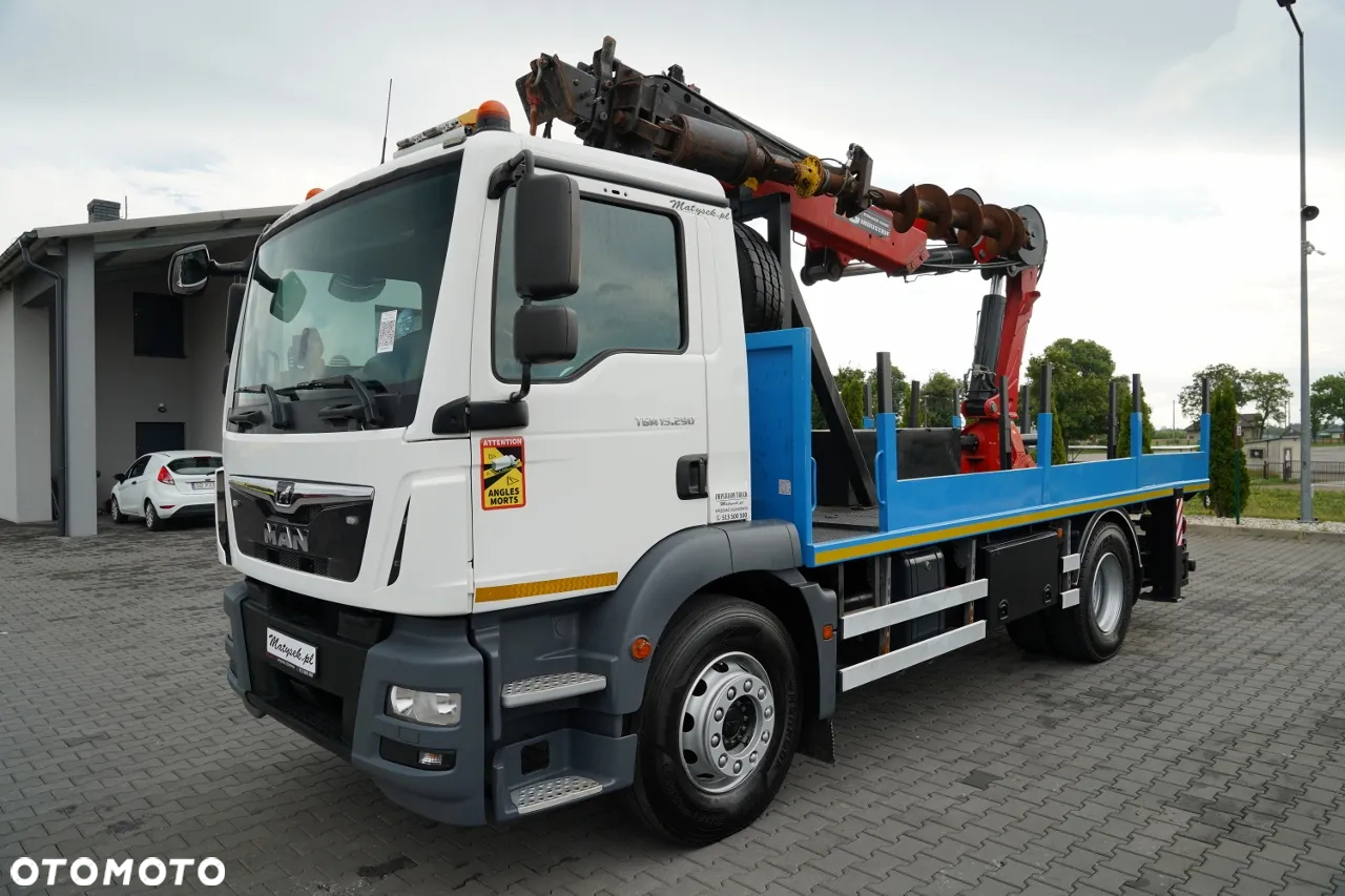 MAN TGM 15 .290 / HDS HC 190 + WIERTŁO 2 mb / WIERTNICA / STEROWANIE RADIOWE / EURO 6 /  MANUAL / 2019 ROK - 2