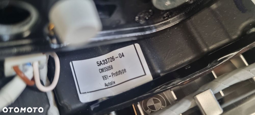 BMW 7 G70 I7 2022- Kierownica Skóra Łopatki Podświetlana - 17