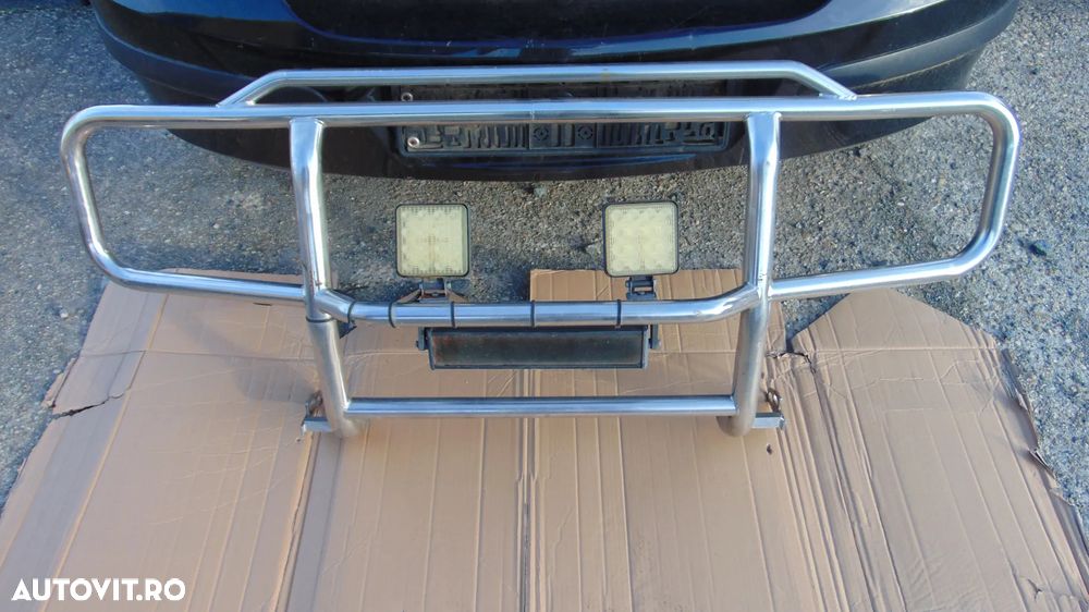 Bullbar inox cu faruri led,Daihatsu Feroza an 1990 - 1