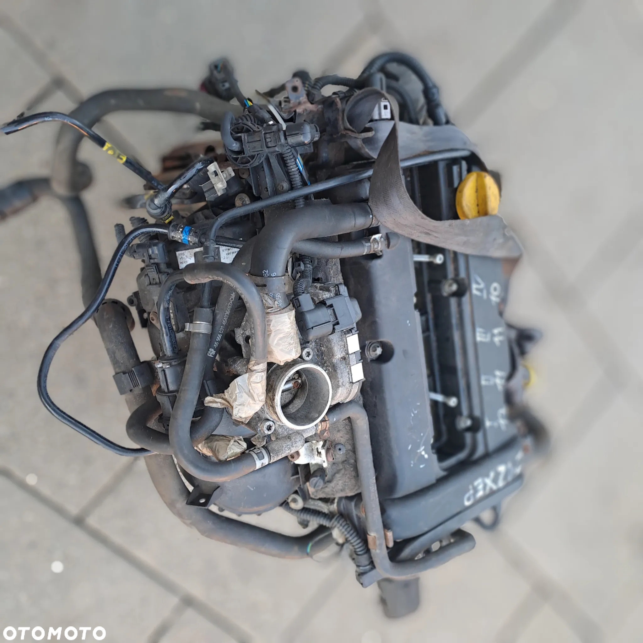 Opel Astra H Corsa D 1.2 16v silnik kompletny kod Z12XEP 123tys.km - 8