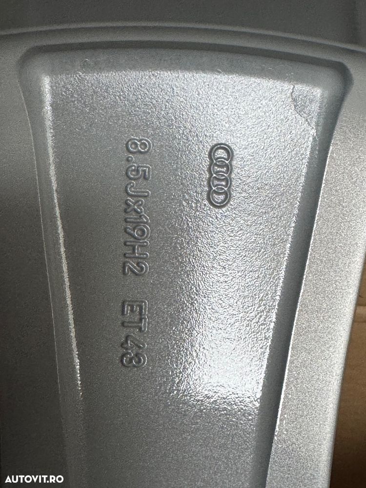 Vând jante originale Audi A4-S4 pe 19”noi bicolore - 5