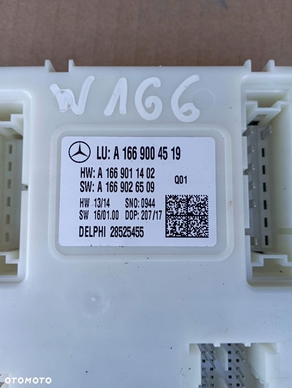 MERCEDES GLE W166 W292 STEROWNIK MODUŁ SAM A1669004519 - 2
