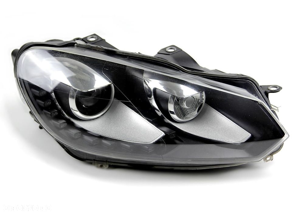 Reflektor Lewy Prawy Lampa Prawa Lewa HELLA Volkswagen Golf VI Bi-xenon + LED Europa - 2