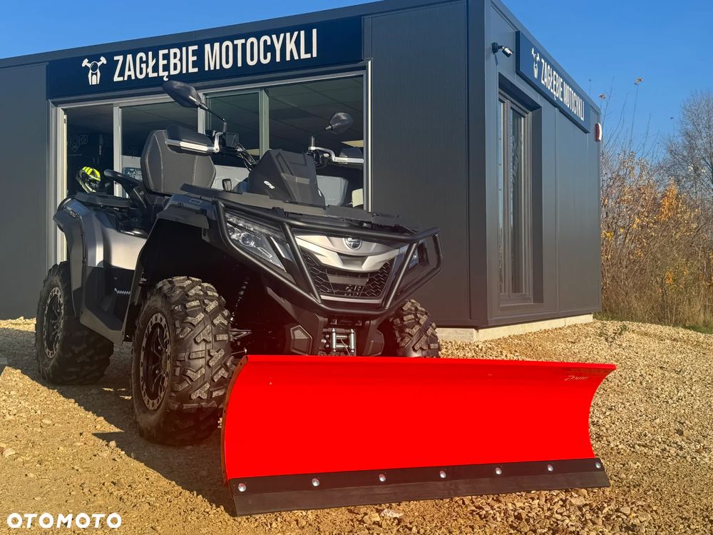 Pług do Quada QJMOTOR CFMOTO POLARIS AODES SEGWAY przedni montaż click 4 kolory - 2