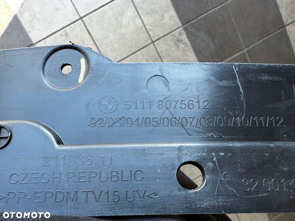 BMW 1 F40 Spojler dokładka zderzaka przód 8075612 - 9