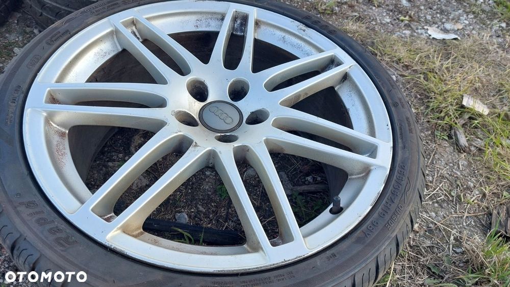 FELGI AUDI RONAL SPEEDLINE 8.5Jx19 ET 43 5X112 8K0601025CJ KOMPLET 2 OPONY - 3