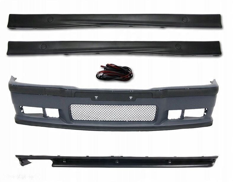 Zderzak Przod Spoiler Tyl Progi kpl Bmw 3 e36 Mpakiet M-pakiet - 1