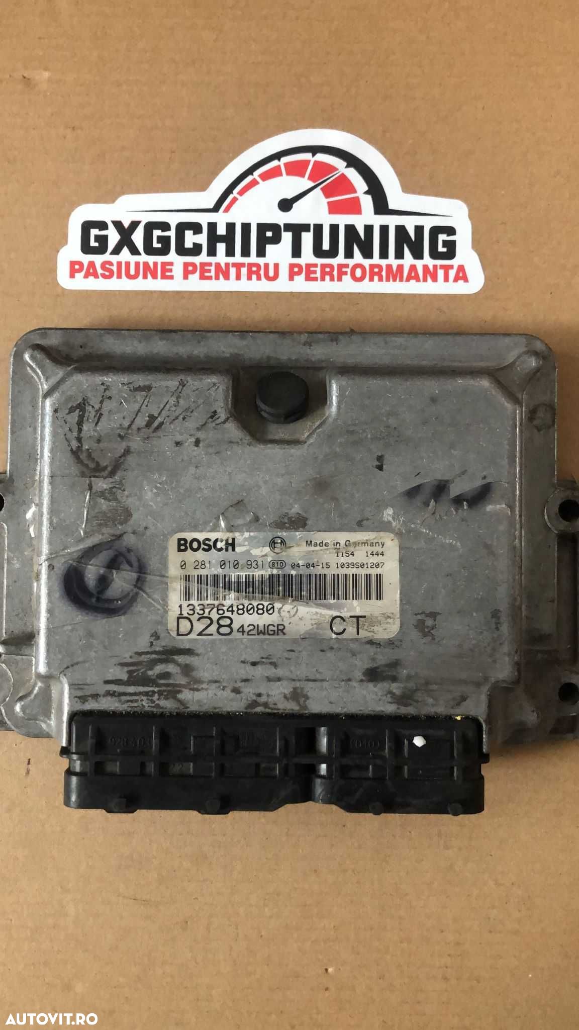 ECU Calculator motor Peugeot Boxer 2.8 HDI cod 0281010931 - 1