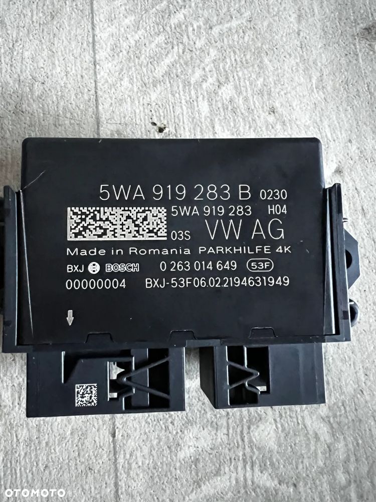 MODUŁ STEROWNIK CZUJNIKÓW PDC A3 8Y 20- 5WA919283C 5WA919283A 5WA919283B - 6