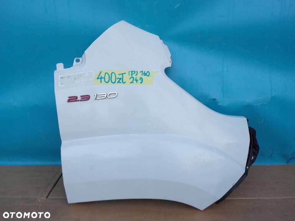 DUCATO BOXER JUMPER 14- błotnik przedni przód PRAWY BIAŁY 549 - 2