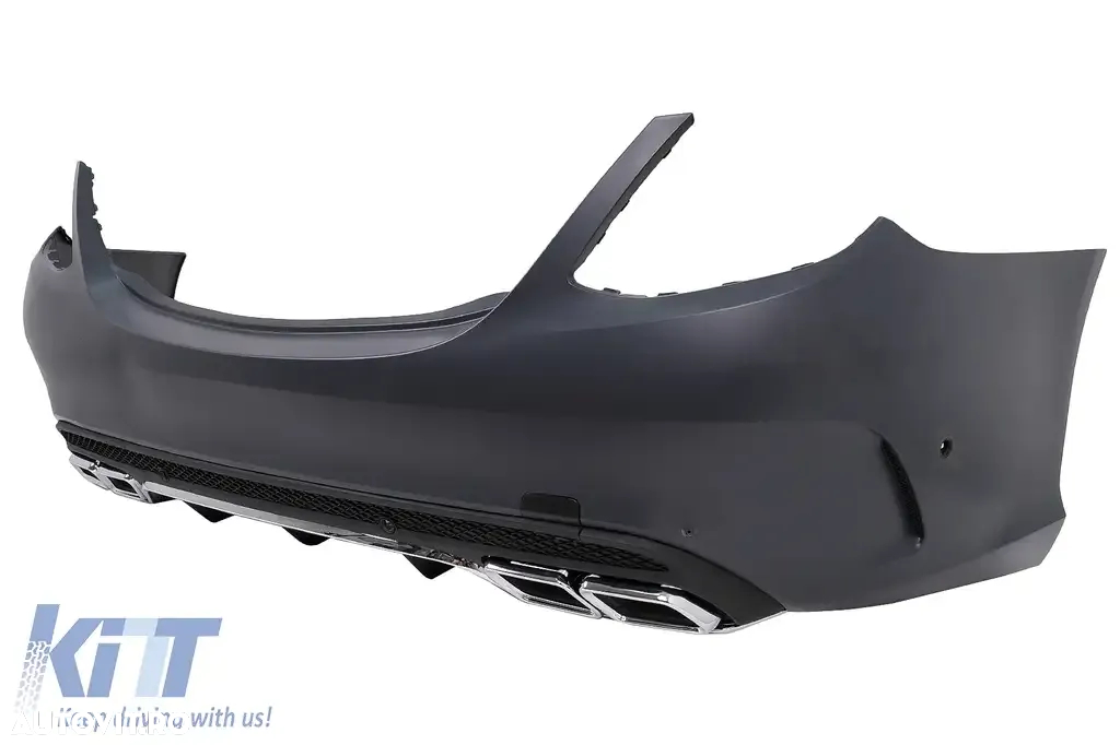 Pachet Exterior Complet compatibil cu Mercedes C-Class W205 Sedan (2014-2018) GTR Design - 5