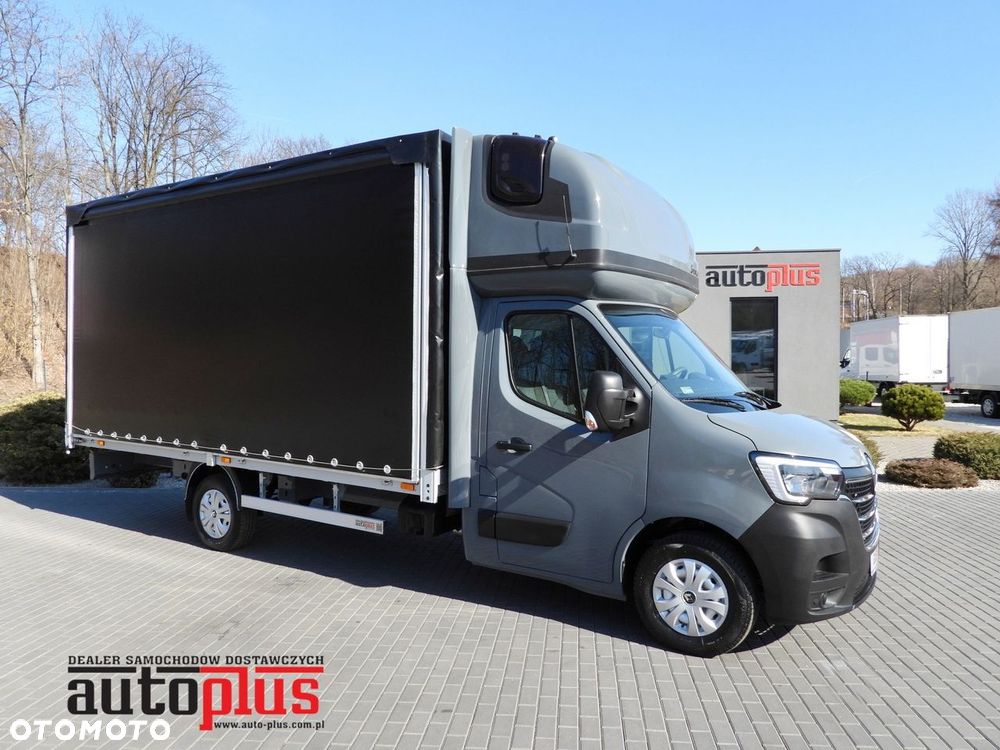 Renault MASTER PLANDEKA 10 PALET WEBASTO TEMPOMAT LEDY PNEUMATYKA KLIMATYZACJA  165KM - 2
