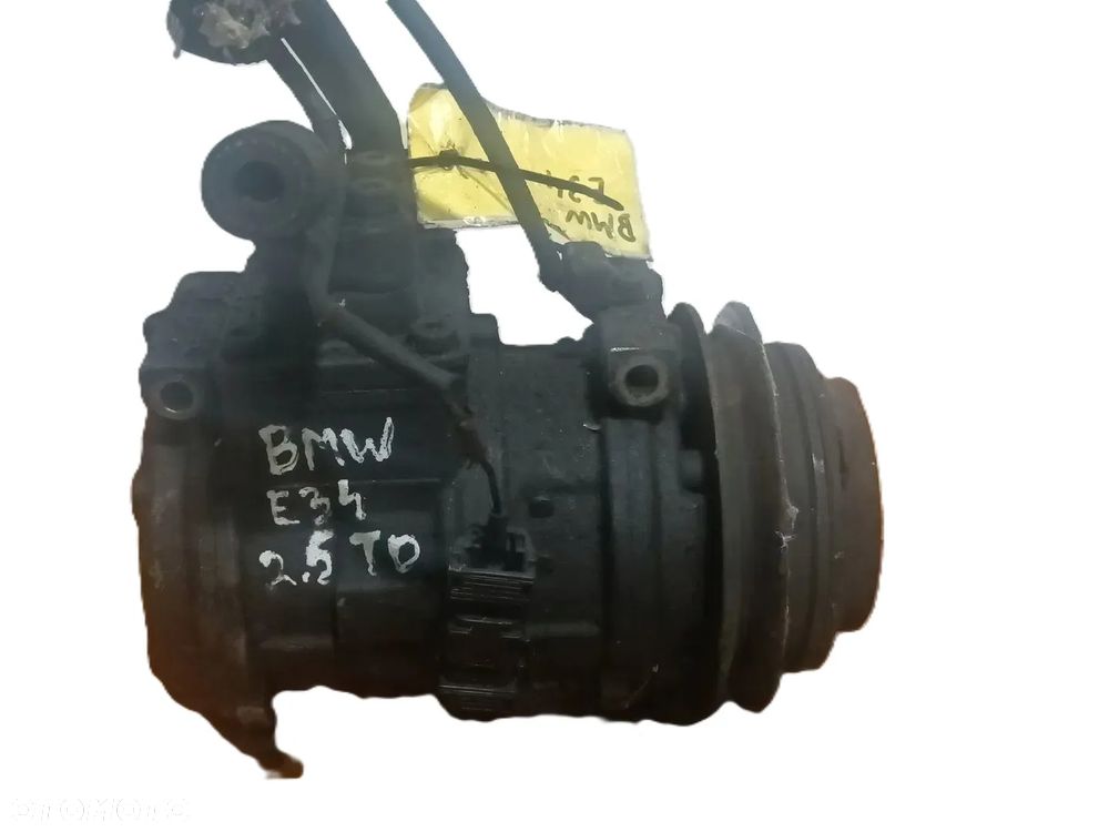 BMW E34 88-96 r. 2,5 TD sprężarka kompresor klimatyzacji DENSO 147100-5690 * - 1