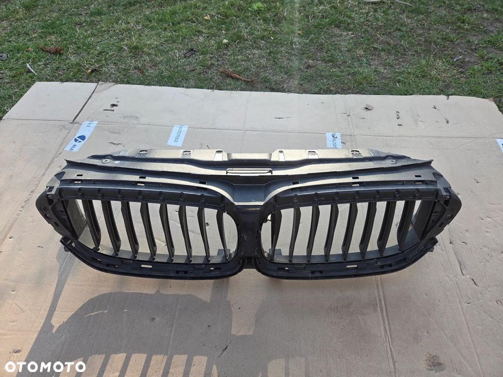 Kierownica wlot powietrza BMW 5 G30 G31 7497279 żaluzja roleta wlot powietrza BMW 5 g30 G31 Grill Atrapa chłodnicy - 3