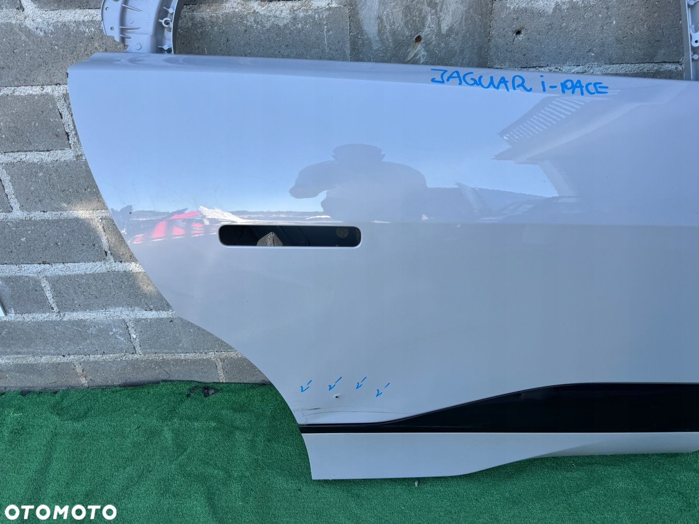 JAGUAR I-PACE IPACE EV DRZWI PRAWE TYLNE PRAWY TYŁ ORG EU - 5