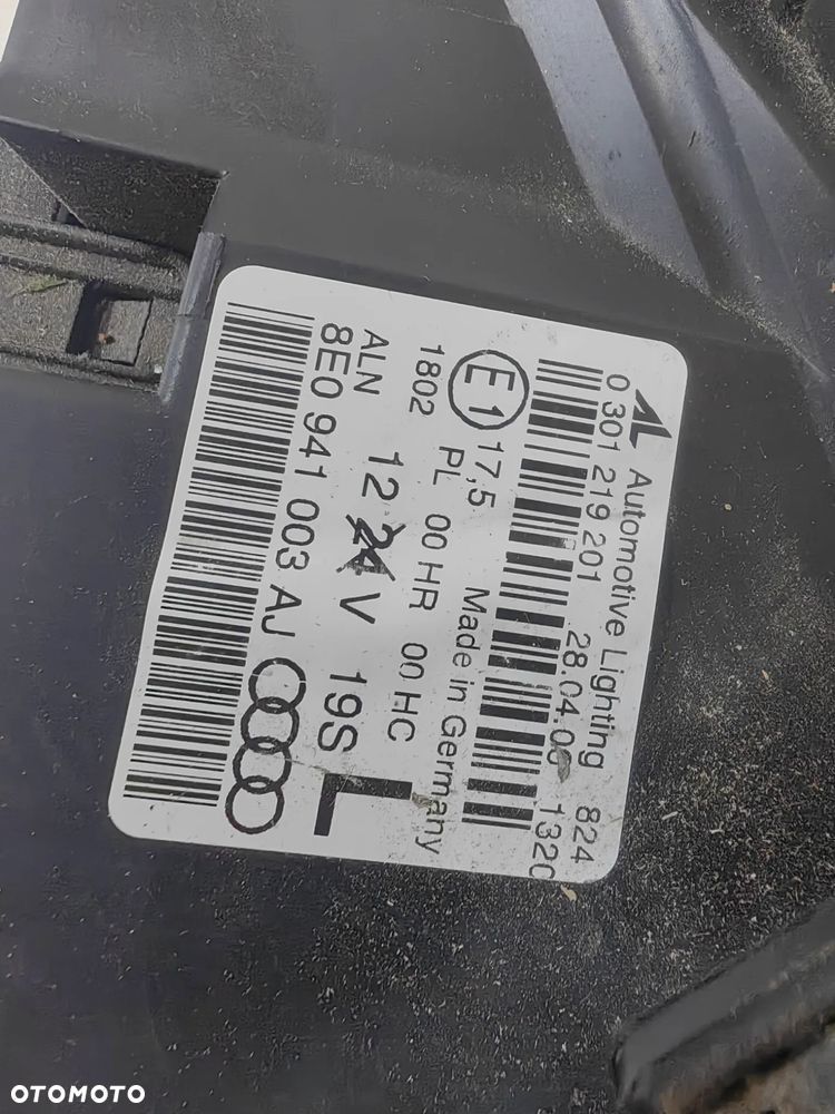 Audi A4 B7 Lampa przednia lewa - 6