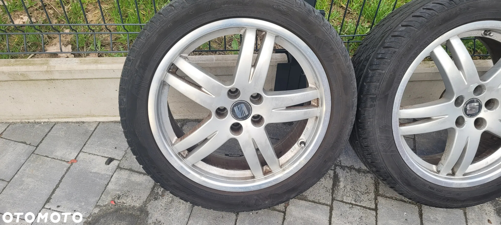 1000ZŁ ALUFELGI 17" VAG 5x100mm 17x7" LEON, GOLF, BORA, A3 8L, TOLEDO, OCTAVIA, NEW BEETLE - 2
