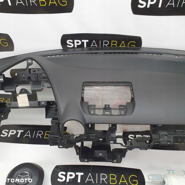 MAZDA CX3 DESKA ROZDZIELCZA KONSOLA KOKPIT PULPIT PODUSZKI AIRBAG AIR BAG PASY KIT SET - 3