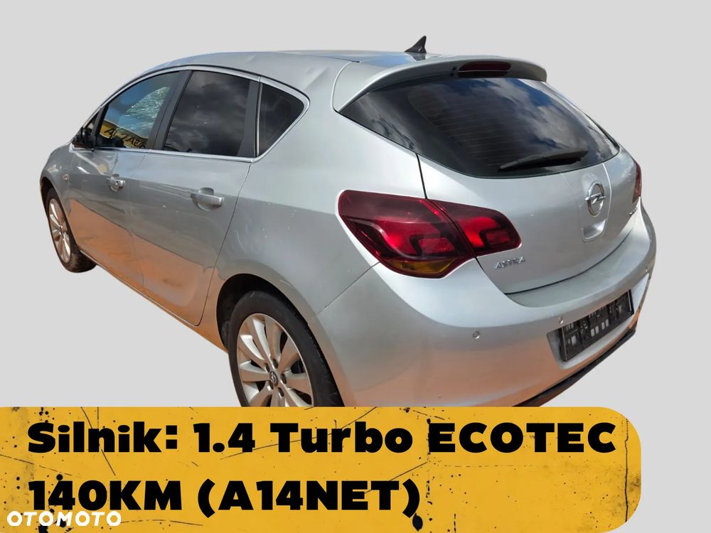 Opel Astra J 2010 Silnik 1.4 Turbo ECOTEC (A14NET) 140 KM (103 kW) Z176 Na części silnik, drzwi, maska, klapa bagażnika, zderzak, lampa - 3