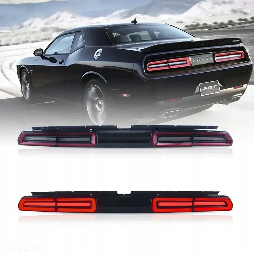 Lampy tyl Blenda kpl Red Vland Led LIFT look europa Dodge Challenger 08-14 - 4