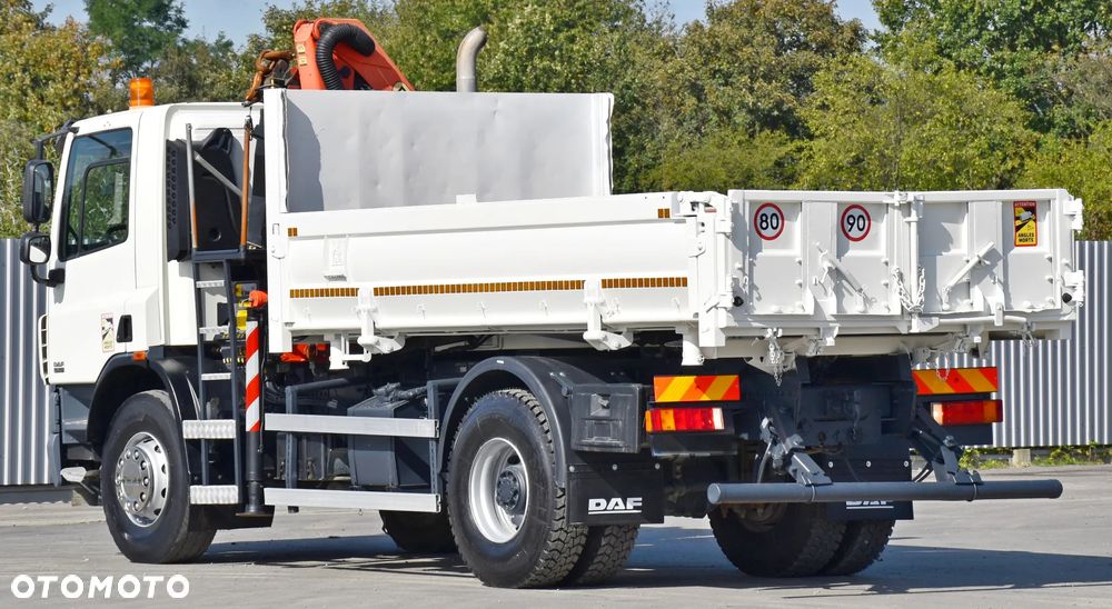 DAF CF 75.310 * Wywrotka 4,30 m + PK 11001 - KA * STAN BDB - 8