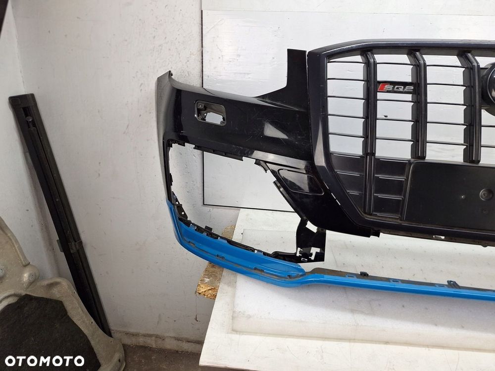 ZDERZAK AUDI SQ2 S-Q2 BLACK ORYGINAŁ OE ATRAPA GRILL PRZED LIFTEM 2016-2020 - 4