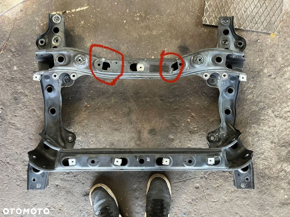 Wózek sanki belka zawieszenie przód MERCEDES S W223 C W206 - 1