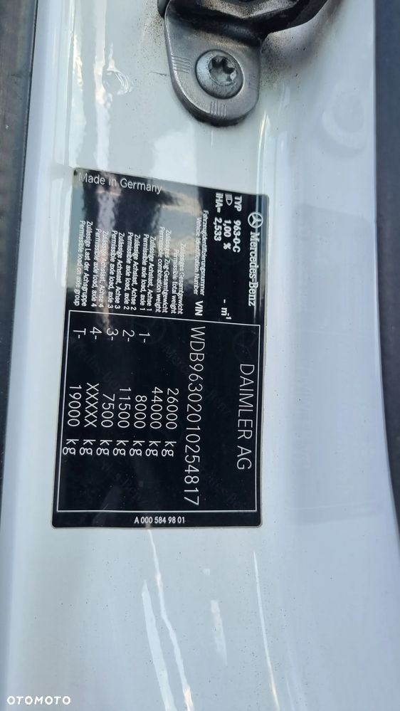 Mercedes-Benz 2542 6x2 Fassi 455.RA25 - 36