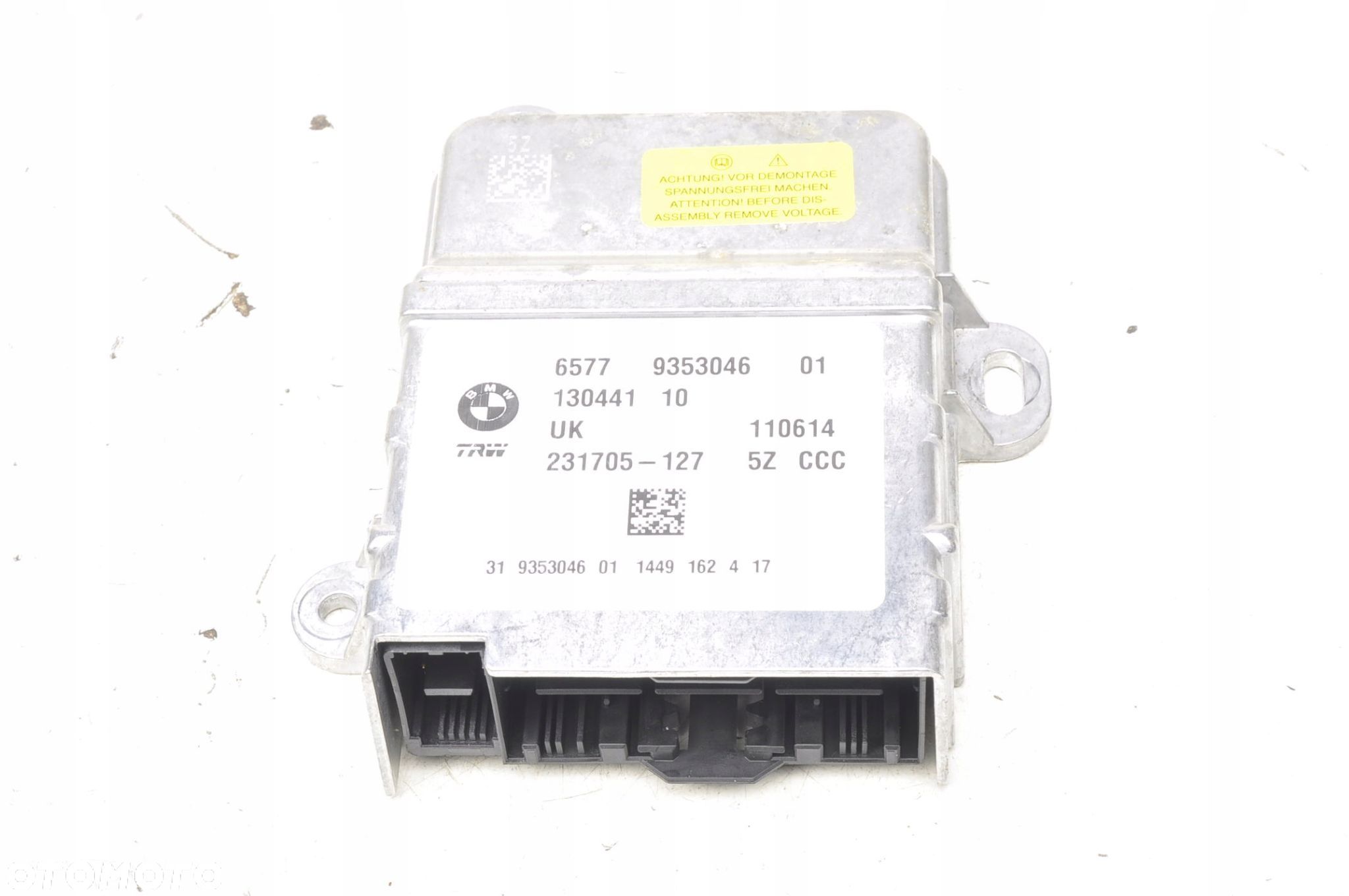 MINI F56 SENSOR PODUSZKI AIRBAG 9353046 - 1