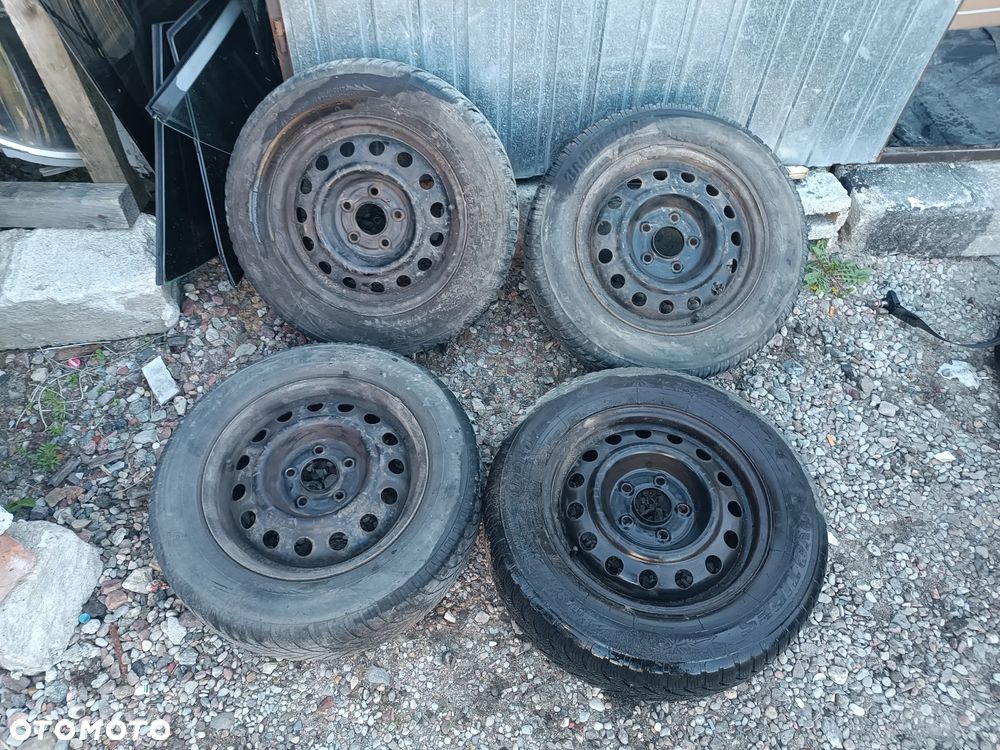 KOŁA OPONY FELGI STALOWE HYUNDAI I30 KIA 195/65R 15T KOMPLET - 1