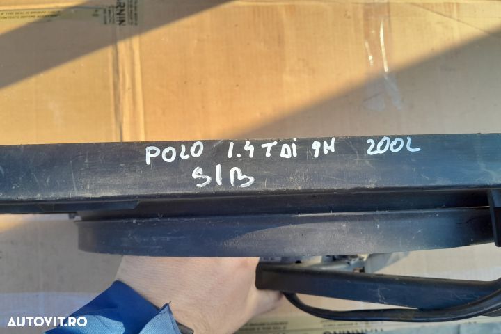 Electroventilator racire motor / AC 1.4TDI 9N  600121207L Volkswagen - 1