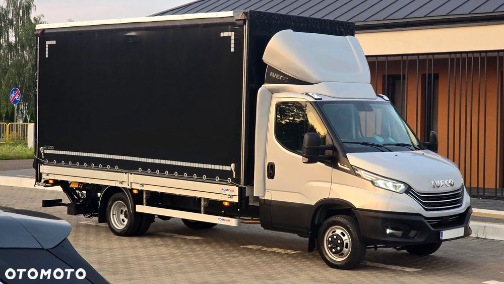 Iveco ❗️❗️DAILY 3.0 180KM 50C18 ❗️❗️WINDA PALFINGER 1000KG / AUTOMAT HI-MATIC / OBUSTRONNA BURTO-FIRANKA 10 PALET / NAWIGACJA / DACH ZSUWANY / TEMPOMAT ADAPTACYJNY / WERSJA WZMOCNIONA / SALON POLSKA / FULL LED / LAKIER METALIK / NOWE OPONY / MAKSYMALNA DOSTĘPNA OPCJA WYPOSAŻENIA❗❗ STAN - JAK NOWY ❗️ - 12
