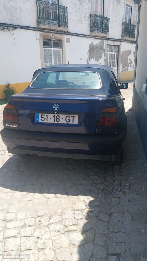 VW Golf Cabriolet 1.6 - 9