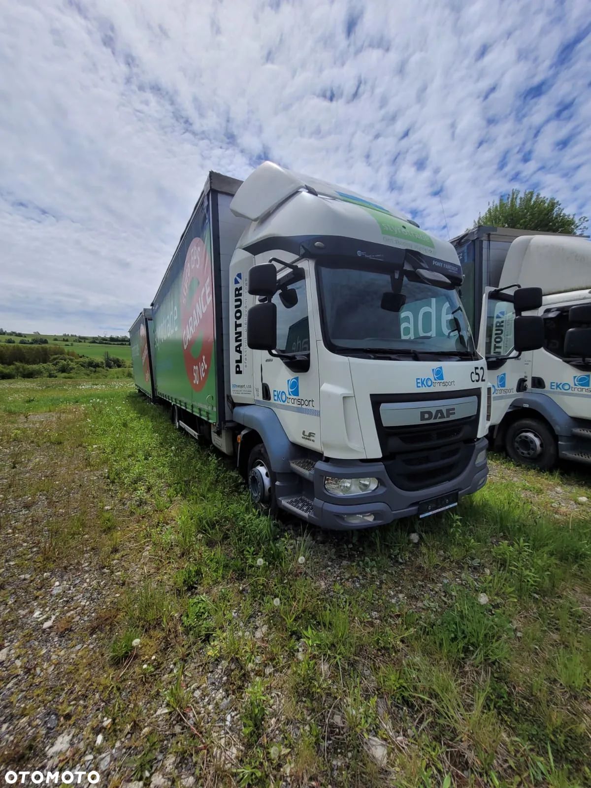 DAF LF 280 Manual +przyczepa SVAN 120m3 - 1