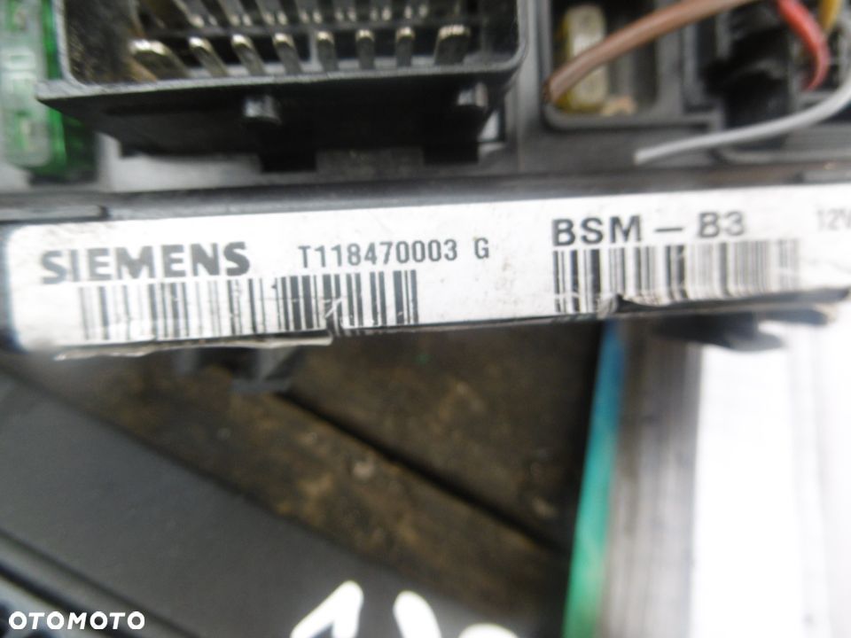 Skrzynka Moduł BSM B3 CITROEN PEUGEOT T118470003G 9643498880 - 2