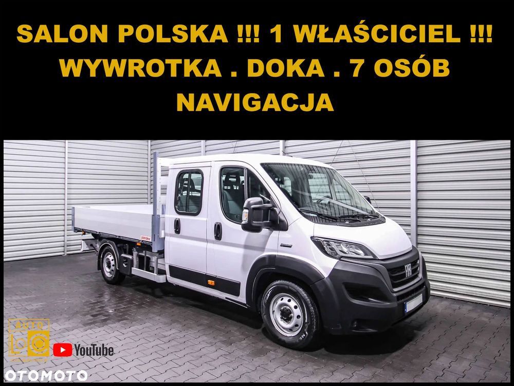 Fiat DUCATO MAXI SKRZYNIA / WYWROTKA + DOKA + 7 OSÓB - 2
