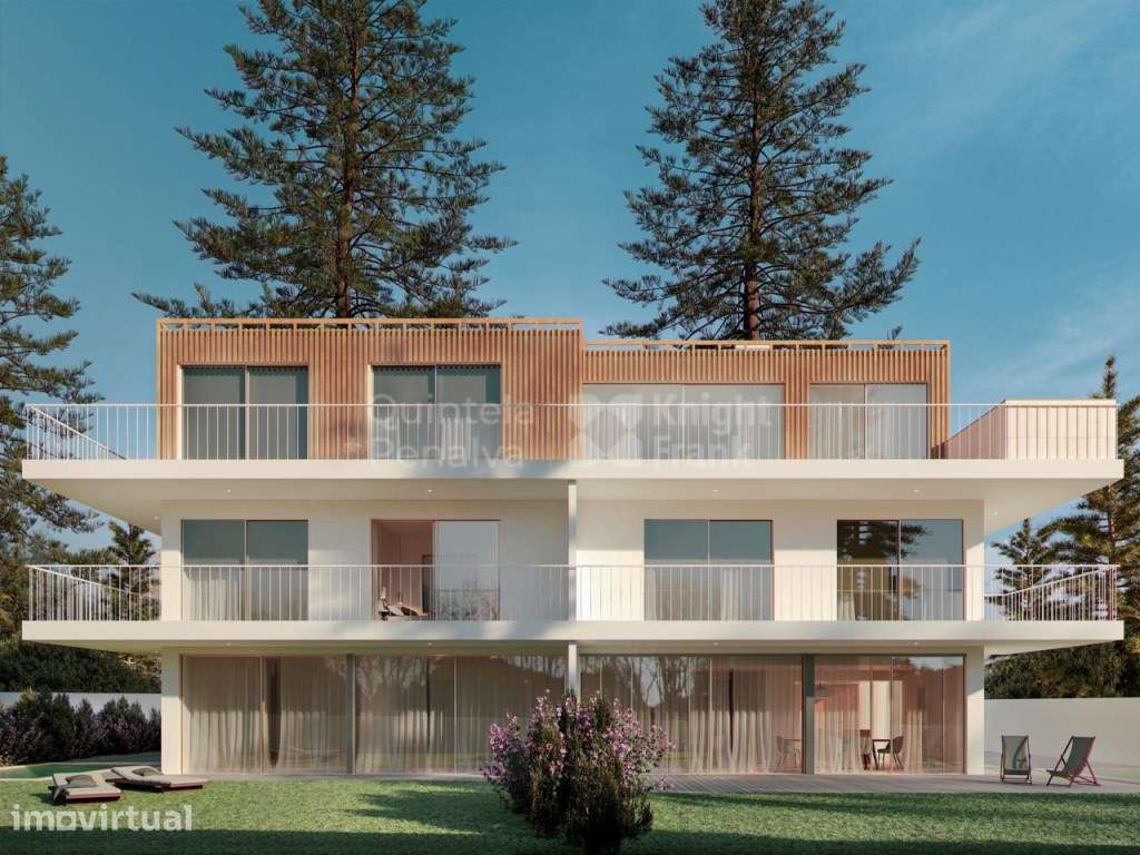 Apartamento T4 duplex com jardim e piscina em Carcavelos - Grande imagem: 3/18