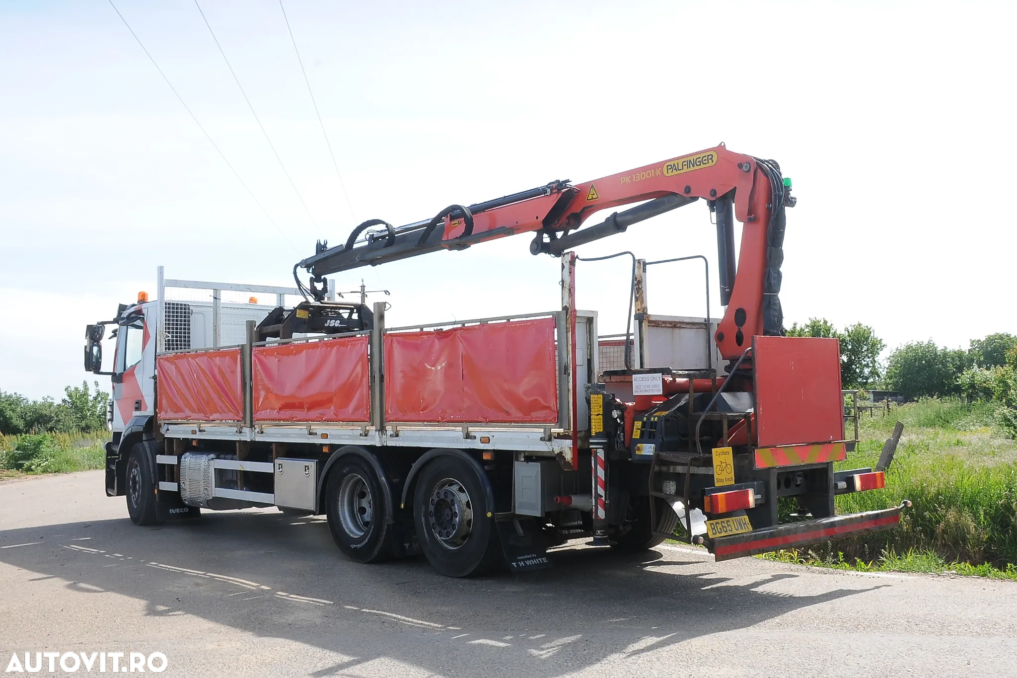 Iveco Stralis cu Macara Palfinger PK 13001-K - 4