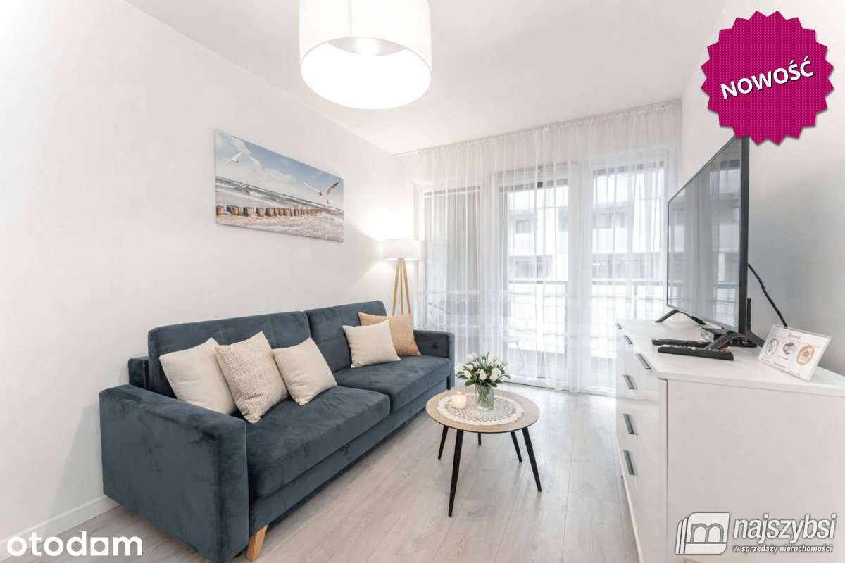 Kołobrzeg-Apartament 2 pok. z miejscem postojowym