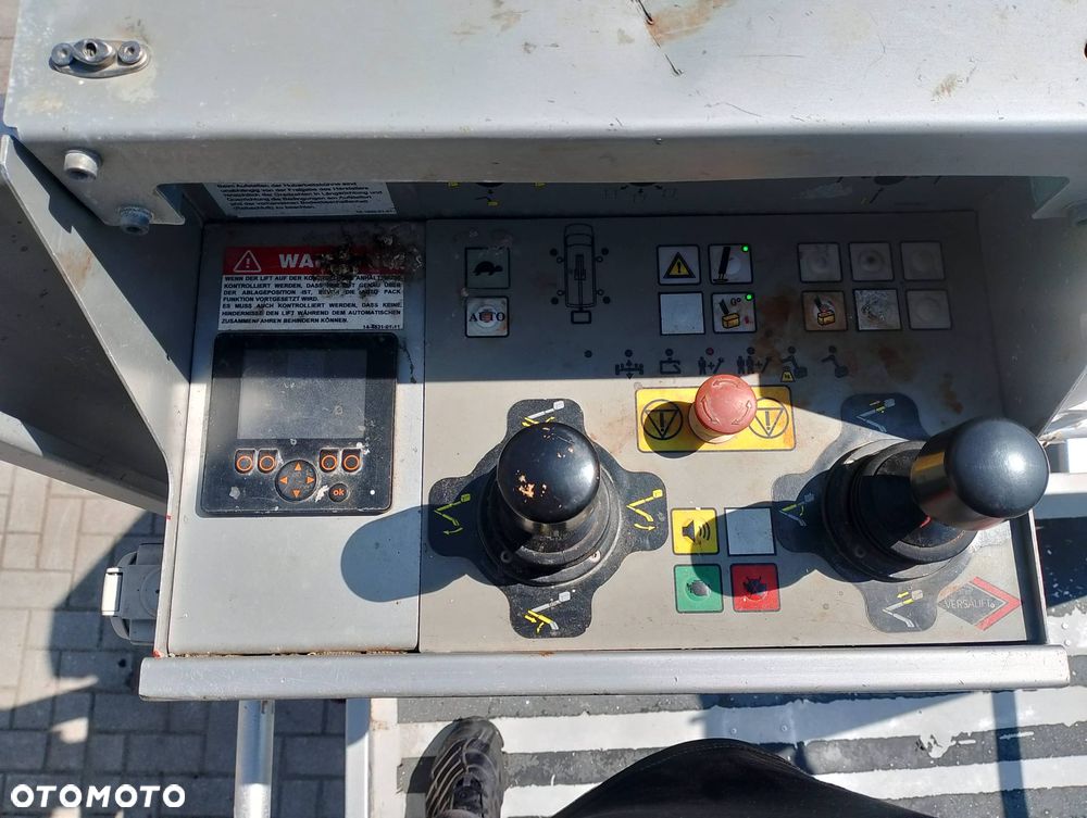 Mercedes-Benz Podnośnik Koszowy Zwyżka Pilot !  Versalift VTX240 24 Metry 12 w Bok Jak Wumag Multitel Gsr - 11